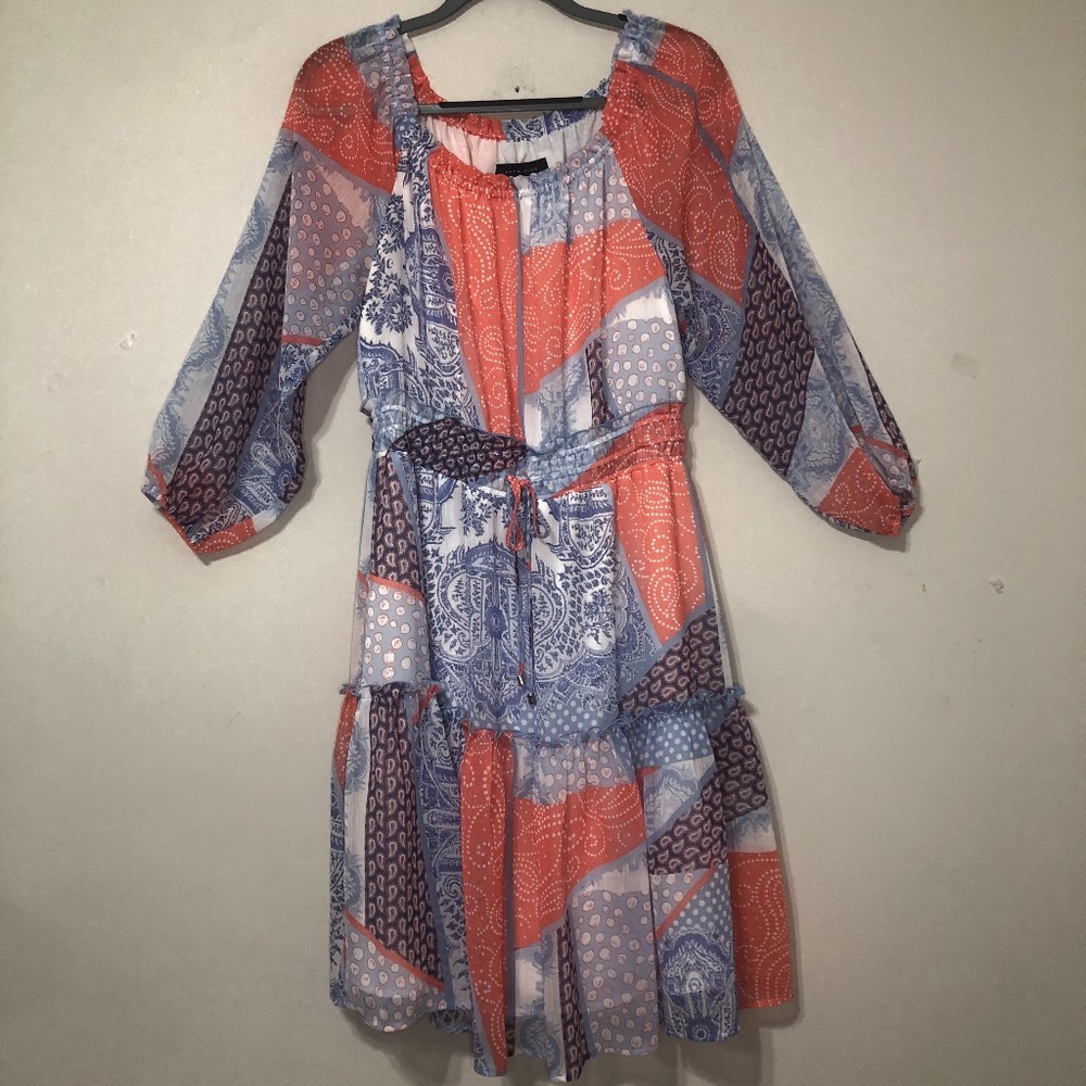 Tommy Hilfiger Patchwork Dress Size 10 (E)